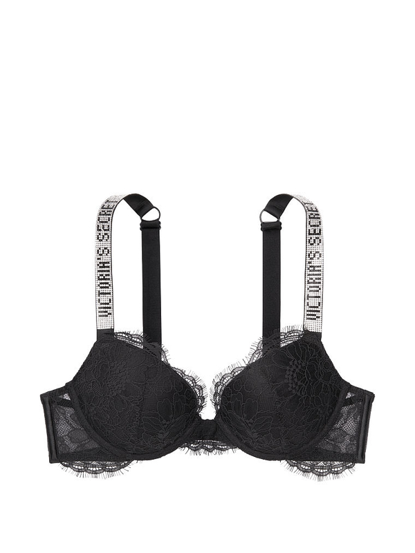 Buy Very Sexy Lace Shine Strap Push-Up Bra Online in Doha & Al