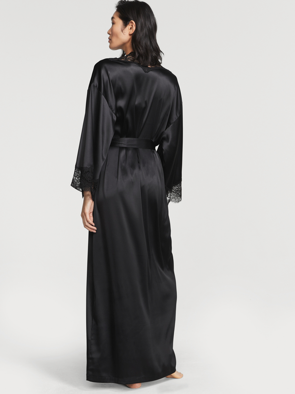 Buy Victoria's Secret Lace-Trim Satin Long Robe Online in Doha & Al Wakrah