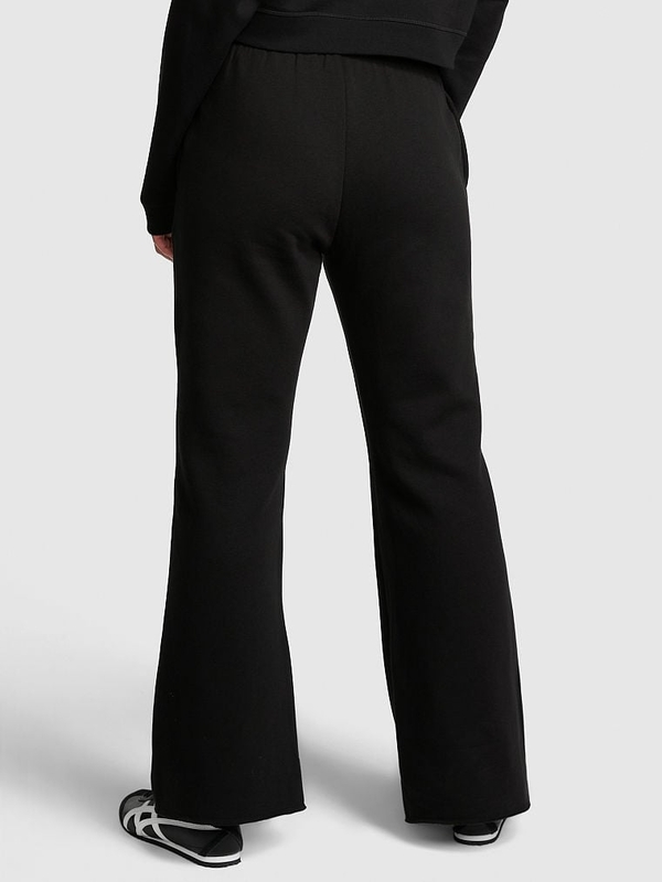 Nike premium high waist clearance wide leg joggers in oatmeal