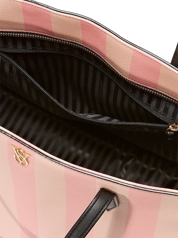 Victoria secret striped tote bag new arrivals